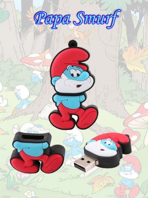 Papa smurf USB Flash drive