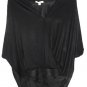 NWT Ella Moss Women's Bella Cross Over Drape Top with Woven Back sz M (8-10)