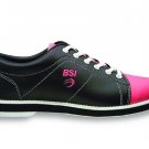 BSI Women's Bowling Shoes Black / Pink Quality sz 8 Style #651