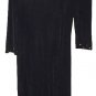 NWT Slinky Brand Black Cold-Shoulder Dress Plus Sz 1X Asymmetrical Hem