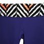 NWT O'Neill Skins Surf Capri Leggings sz S Cobalt Zag