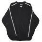 Easton Motion Pullover Black/White Trim L/S Baseball 2XL Jacket Wind Breaker