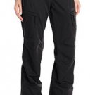 NWT 686 Womens Authentic Smarty Cargo Pants sz XL L=33" Black Diamond Dobby
