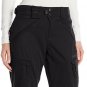 NWT 686 Womens Authentic Smarty Cargo Pants sz XL L=33" Black Diamond Dobby