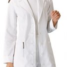 NWT Cherokee Women's L/S Fashion White 36" Lab Coat sz 3XL Style #2410