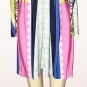 Muse by Boston Proper Monte V-Neck Hippie Boho Bell Sleeves Dress sz 12