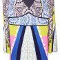 Muse by Boston Proper Monte V-Neck Hippie Boho Bell Sleeves Dress sz 12