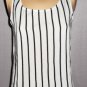 Jack by BB Dakota Eddy Stripe Printed Rayon Challi Crossback Tank sz XS