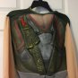 Rubie's Batman Dark Knight Rises BANE COSTUME Jumpsuit sz Child's M 8-10 No Mask