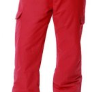 Arctix Men's Cargo Snow Sport Pants sz Medium Vintage Red Zipper Pull Broken