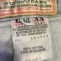 Vtg 80s 90s GUESS Light-Blue Faded Denim High-Waist Mom Jeans Shorts Grunge S