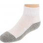 Jefferies Socks Big Boys' Seamless Toe Athletic Quarter Socks 3-Pack Large 9-11