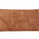 San Francisco Giants MLB Embossed Genuine Cowhide Leather Checkbook Cover New