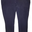 Women's OLD NAVY SKINNY JEANS sz 18 Dark Rinse Excellent Inseam=29"