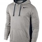 NWT Nike Men's KO Hoodie 2.0 Dk Grey Heather Training Pullover Hoodie sz XXL