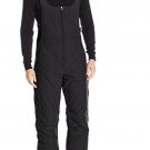 NWOT Mens Black WHITE SIERRA Insulated SKI SNOW BOARD PANTS BIBS OVERALLS sz L