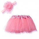 ABG Baby Accessories Baby Girls' Dress Up Headband and Tutu Set 0-12 Months