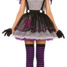 NIP Leg Avenue Dead Eye Dolly Costume Women's Size XS