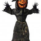 Bobblehead Pumpkin Kids Halloween Costume by Fun World 130112  Sz M (8-10)