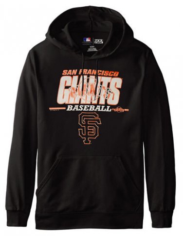 MLB BASEBALL San Francisco Giants BLACK Pullover Hoodie sz XL Genuine Merchandis