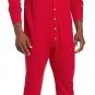 NIP Duofold Men's Mid Weight Double-Layer Thermal Union Suit sz M Red Warmest