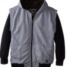 NWT American Hawk Boys' Zip up Hoodie sz 14/16 Sherpa Lined Navy