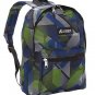 Everest Basic Economic Polyester Basic Pattern Backpack Bag Blue/Green One Size