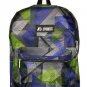Everest Basic Economic Polyester Basic Pattern Backpack Bag Blue/Green One Size