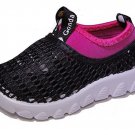 NWOT Conda Shoes Mesh Sneakers Hybrid Water Shoes sz 6M Toddler Black / Pink