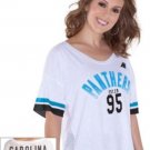 Carolina Panthers Touch by Alyssa Milano Women's Hadley T-Shirt – White sz S