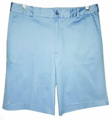 Ralph Lauren Golf Blue Walking / Bermuda Shorts Flat Front Diagonal Pockets sz 6