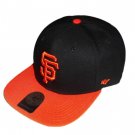 MLB San Francisco GIANTS Adjustable Cap Hat  '47 Brand Black/Orange New