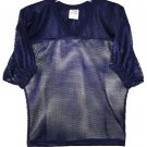ADAMS USA FootBall Jersey with Elastic Sleeve  sz S/M Chest 34-40" Navy Blue NWT