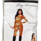 Leg Avenue Womens 2 Piece Wild Tigress Halloween Costume sz S/M Sexy