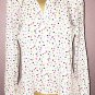 NWOT Sexy Criss-Cross Open Back L/S Hi Lo Button Down Blouse Top sz S