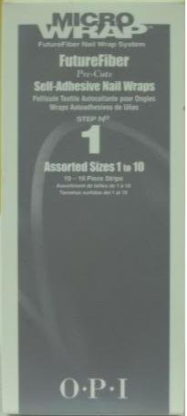 OPI Micro Wrap Self-Adhesive Nail Wraps Step1 - Size 5-6-7