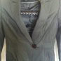 Calvin Klein CS1N6973 2pcs Suit Set Charcoal White Strip Size2