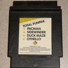 NES TOTAL FUNPAK 4 IN 1 PACMAN SIDEWINDER DUCK OTHELLO