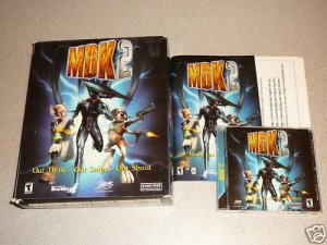 MDK 2 MDK2 PC 100% COMPLETE BIG BOX