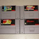 BATTLE CLASH YOSHI METAL SNES SUPER SCOPE 9 GAMES