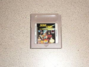 STAR TREK NEXT GENERATION TNG NINTENDO GAMEBOY SP COLOR