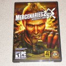MERCENARIES 2 WORLD IN FLAMES BRAND NEW PC DVD ROM