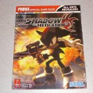 SHADOW THE HEDGEHOG PRIMA STRATEGY GUIDE PS2 XBOX GC