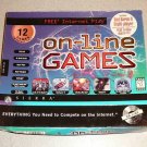 ONLINE GAMES 12 PACK PC BIG BOX RARE SIERRA NEW RARE