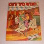 OFF TO WIN PAINT BRUSH COLOR SC 1944 WAR RARE BOOK