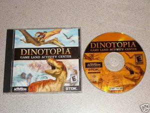 DINOTOPIA GAME LAND ACTIVITY CENTER PC IBM CD ROM