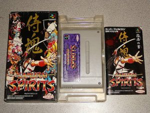 SAMURAI SPIRITS SHOWDOWN 100% SFC BOXED SUPER FAMICOM