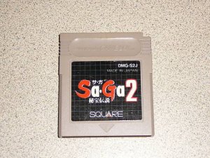 SAGA 2 SQUARE NINTENDO GAMEBOY SP COLOR IMPORT