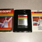 NO ESCAPE 100% COMPLETE ATARI 2600 VERY RARE IMAGIC