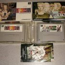 FRONT MISSION 1 & 2 GUN HAZZARD SFC BOXED SUPER FAMICOM